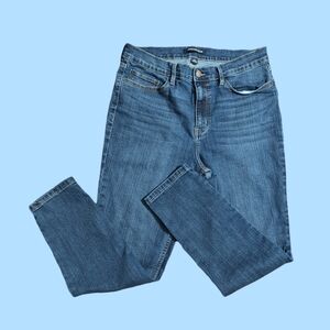 Calvin Klein Classic Blue Women's Jeans Skinny Fit Mid Rise